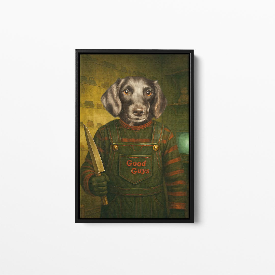 Puppy's Play - Custom Pet Canvas