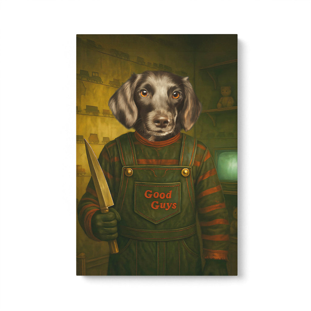 Puppy's Play - Custom Pet Canvas