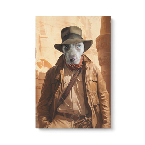 The Archeologist - Custom Pet Canvas