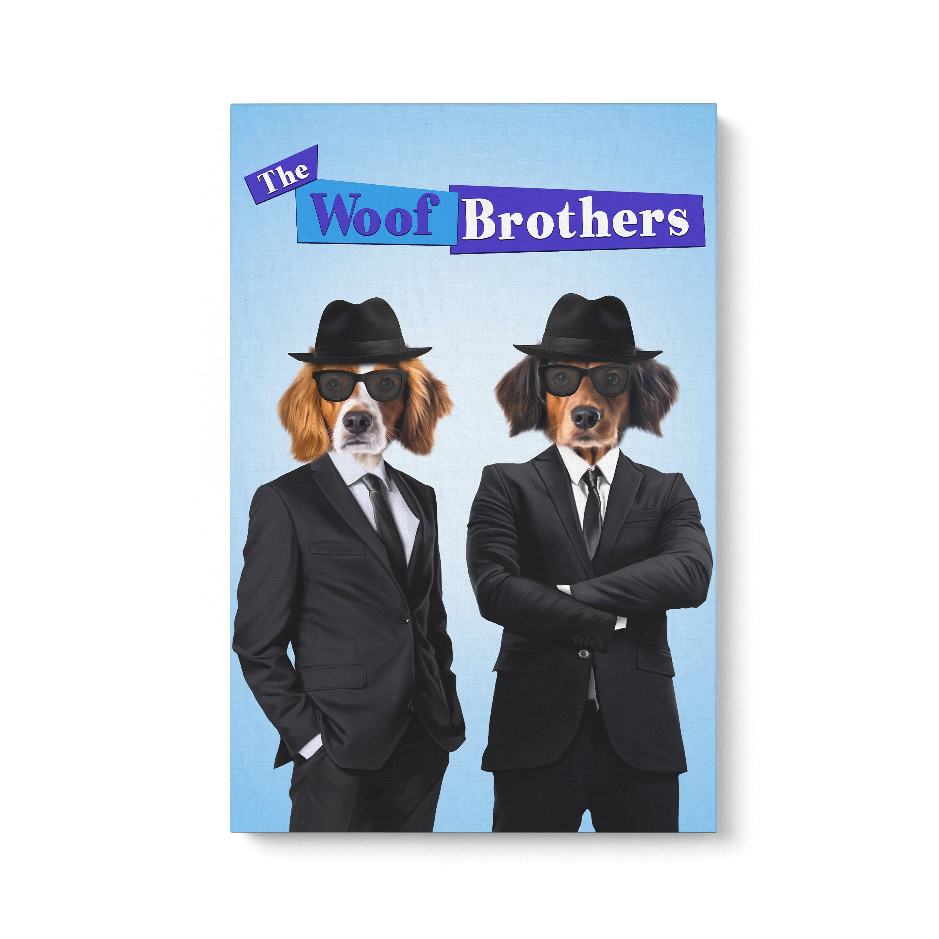 The Blues Brothers - Custom Pet Canvas