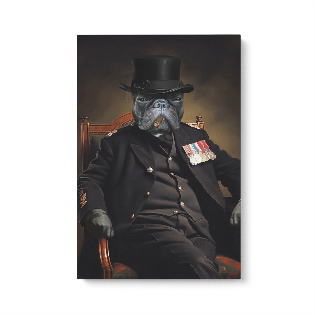 The Churchill - Custom Pet Canvas