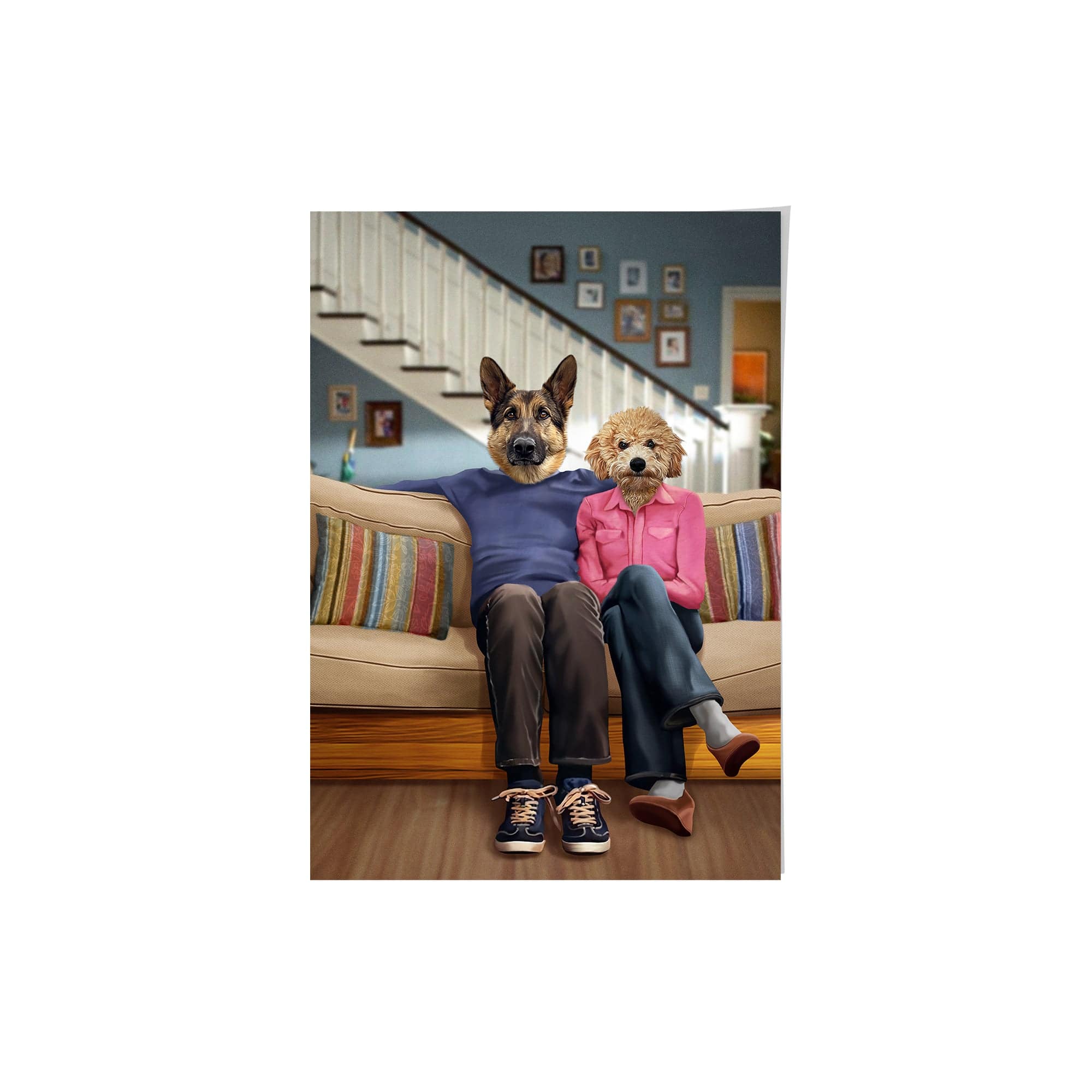 The Phil and Claire - Custom Pet Poster