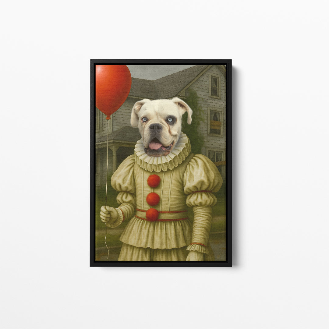 The Dancing Clown - Custom Pet Canvas