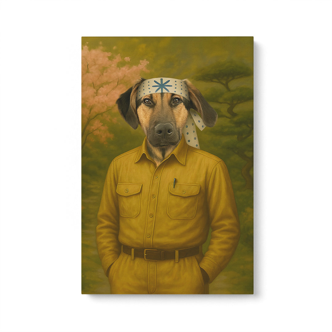 The Sensei - Custom Pet Canvas