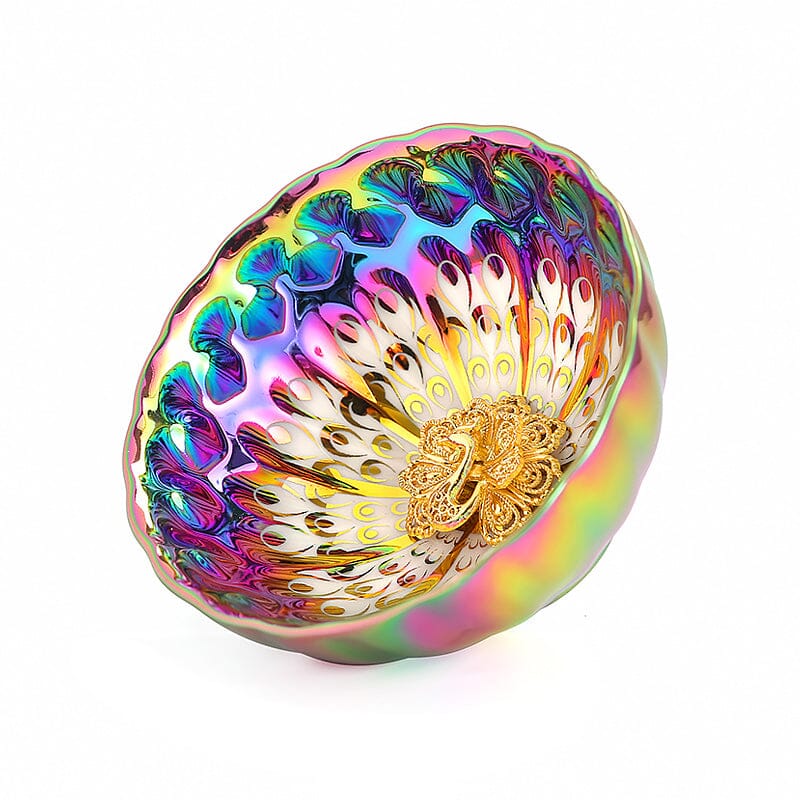 Vivid Peacock——TeaCup