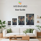 The English Gent - Custom Pet Canvas