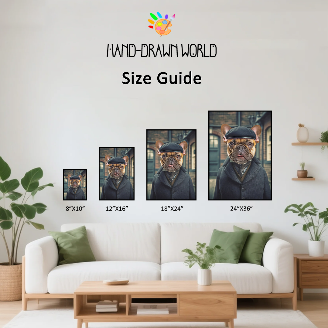 The English Gent - Custom Pet Canvas