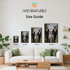 The Wedding - Custom Pet Canvas