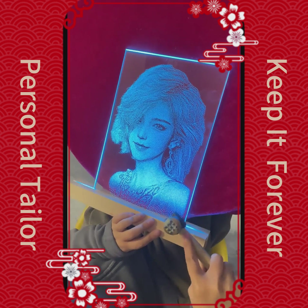 Customized high-end handmade glass paintings