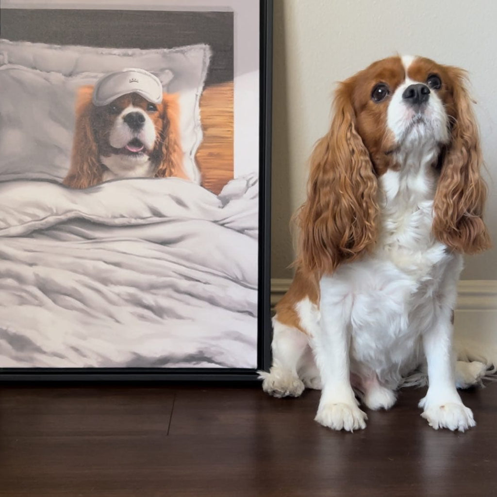 The Sleeping Pet - Custom Pet Poster